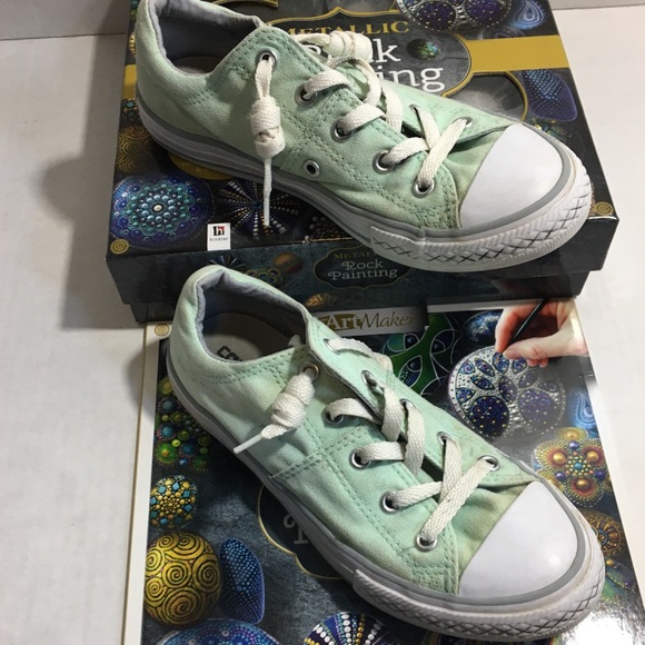 Converse Other - Converse All Star Low Tops Kids size 2 Sneakers